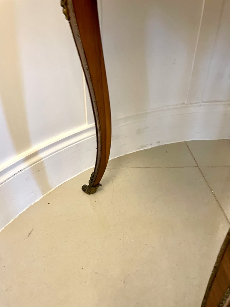 Fine Quality French Antique Victorian Kingwood and Ormolu Mounted Bureau/Desk - Image 15